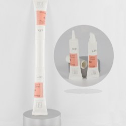 Beate Johnen double tube offers two-in-one eye care treatment